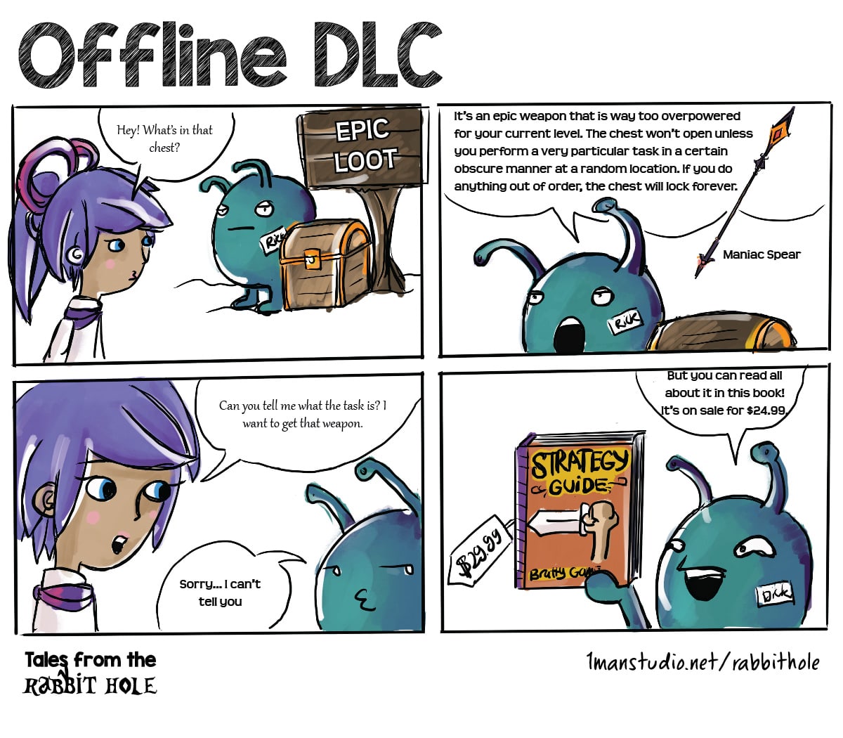 Offline DLC - Tales from the Rabbit Hole